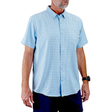 AFTCO Dorsal Short Sleeve Button Down Shirt