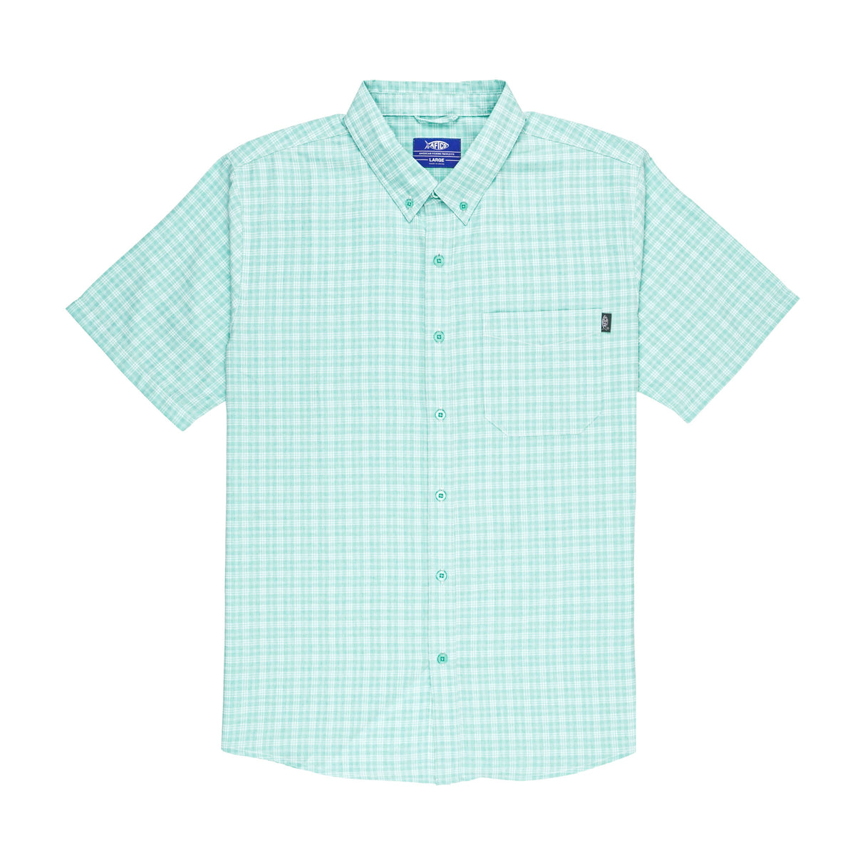 AFTCO Dorsal Short Sleeve Button Down Shirt