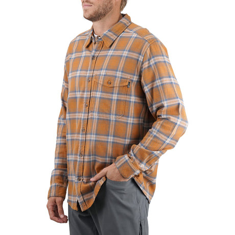 AFTCO Lager Long Sleeve Flannel Shirt