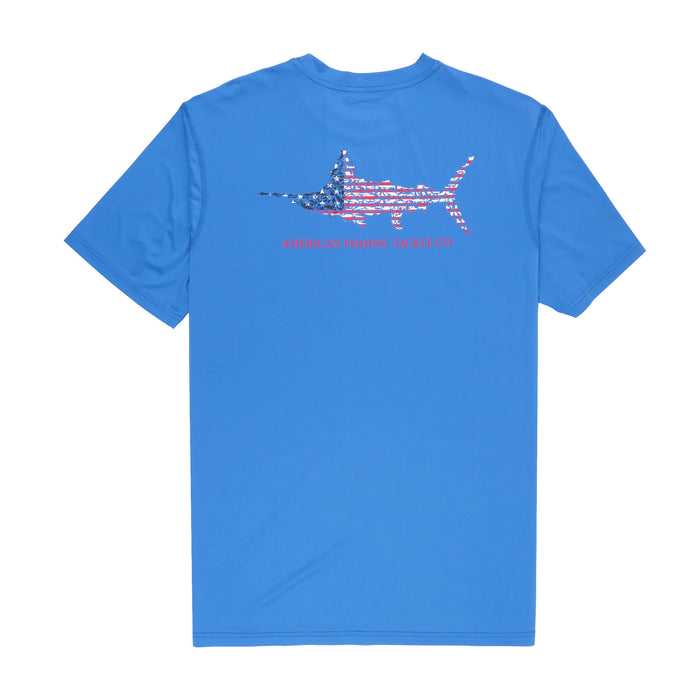 AFTCO Jigfish Americana Short Sleeve Performance Shirt