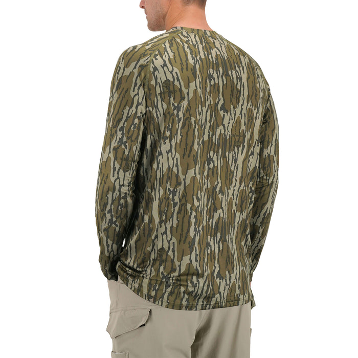 AFTCO Mossy Oak Camo Long Sleeve Performance Shirt