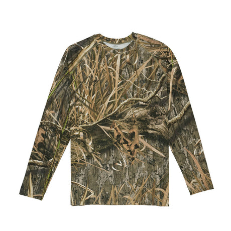 AFTCO Mossy Oak Camo Long Sleeve Performance Shirt