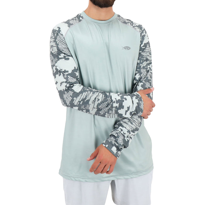 AFTCO Tactical Camo Long Sleeve Performance Shirt