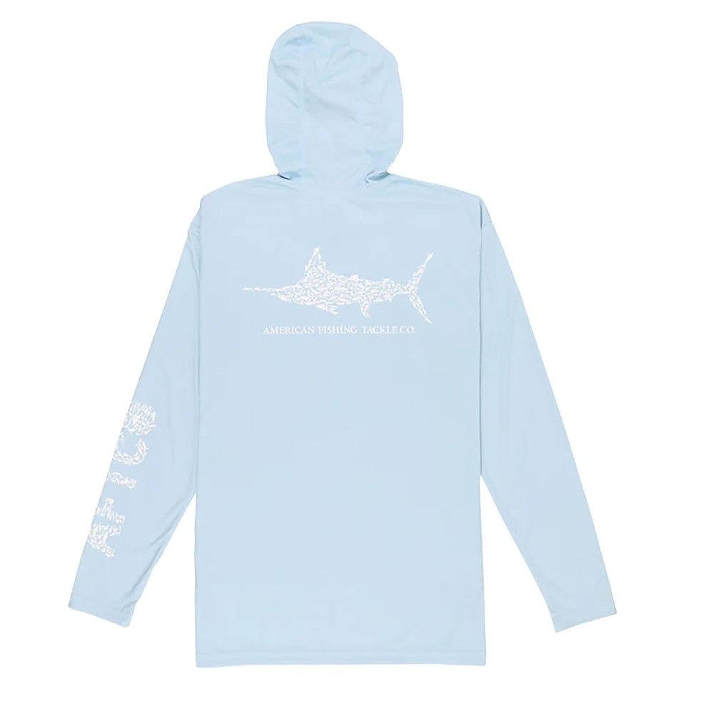 AFTCO Jigfish Hooded Performance Long Sleeve Shirt