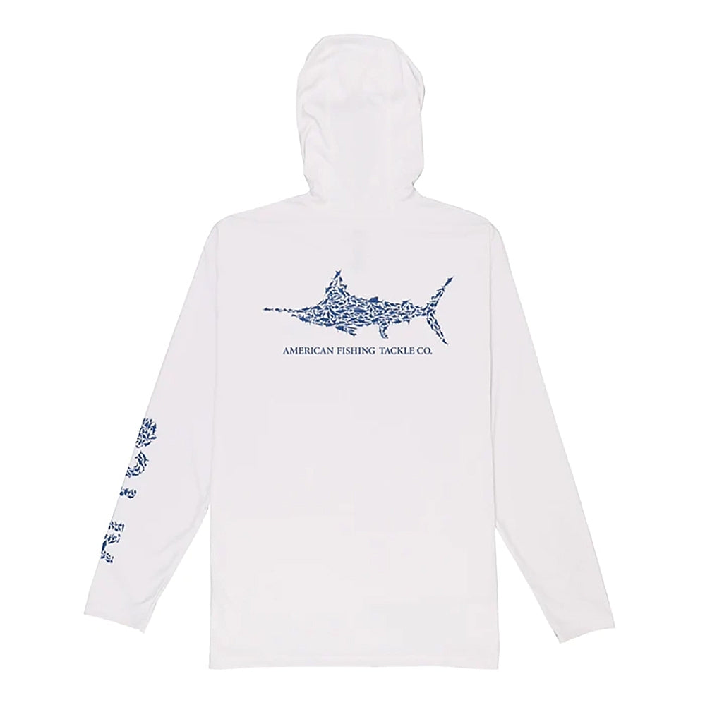 AFTCO Jigfish Hooded Performance Long Sleeve Shirt