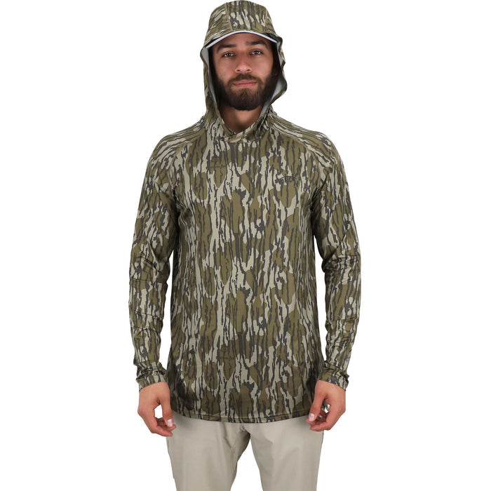 AFTCO Mossy Oak Camo Performance Hoodie