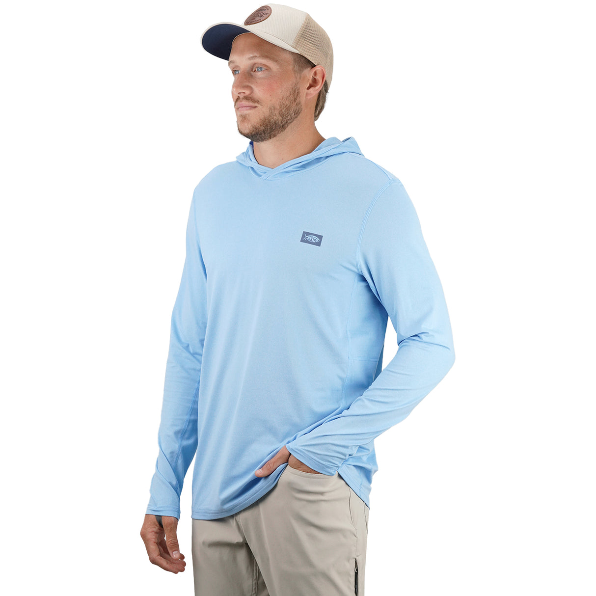 AFTCO Air-O Mesh Hooded Fishing Shirt