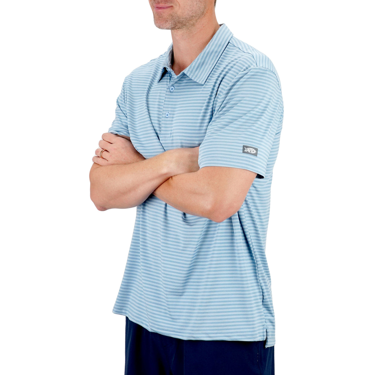 AFTCO Link Short Sleeve Performance Polo Shirt