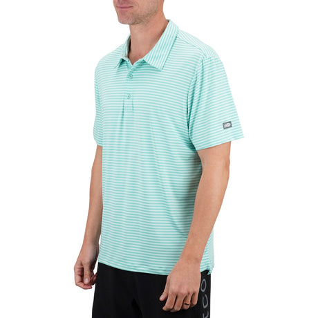 AFTCO Link Short Sleeve Performance Polo Shirt