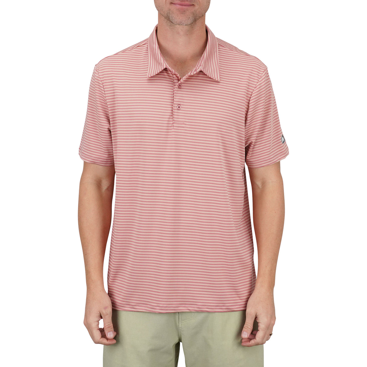 AFTCO Link Short Sleeve Performance Polo Shirt