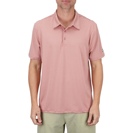 AFTCO Link Short Sleeve Performance Polo Shirt