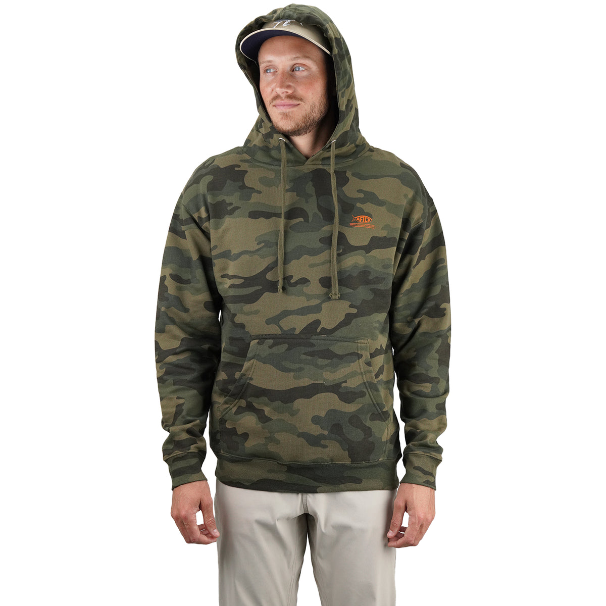 AFTCO Jumbo Camo Pullover Hoodie