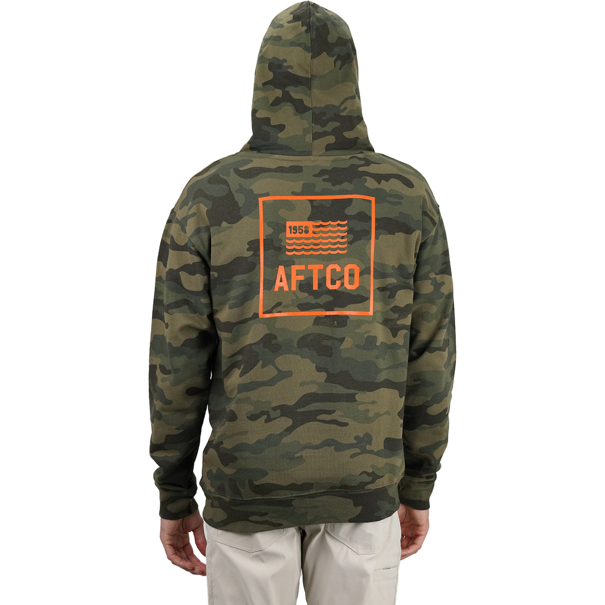 AFTCO Jumbo Camo Pullover Hoodie