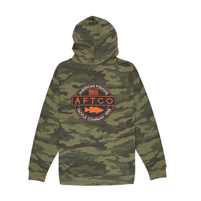 AFTCO Bass Patch Pullover Hoodie