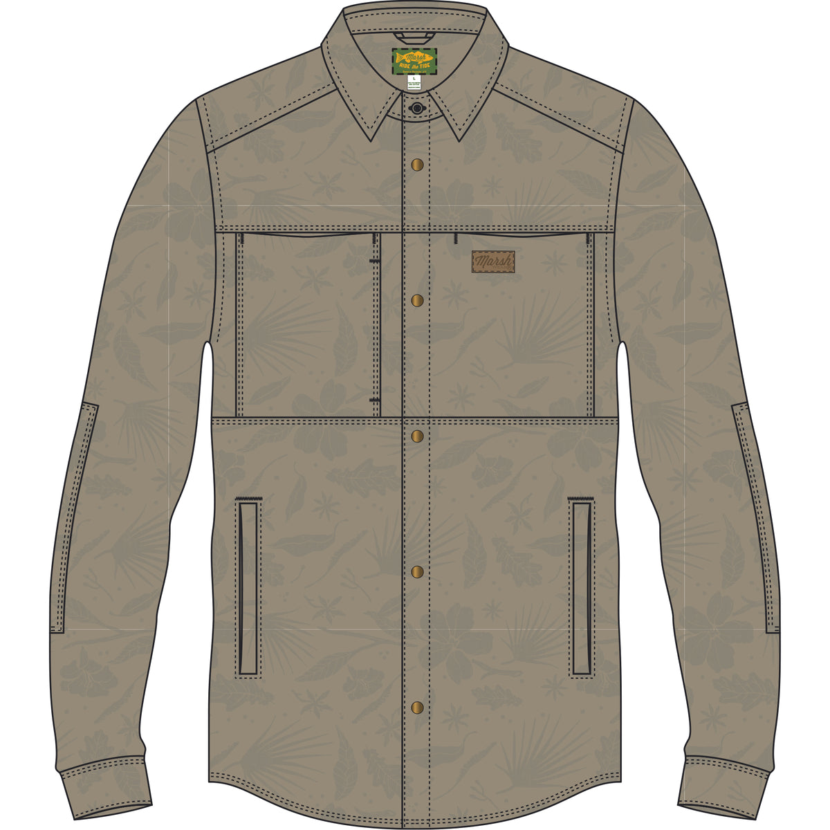 Marsh Wear Delano Shacket