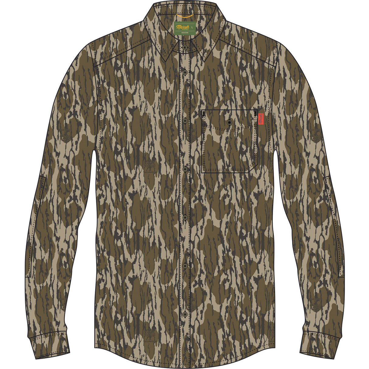 Marsh Wear Lobeco Mossy Oak Long Sleeve