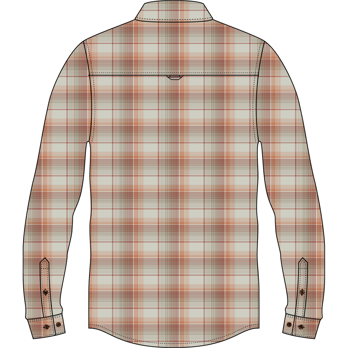 Marsh Wear Westerly Flannel Long Sleeve Button up Shirt