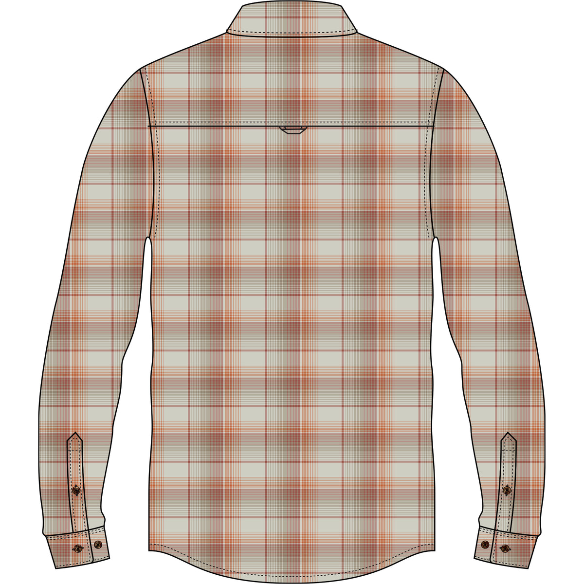 Marsh Wear Westerly Flannel Long Sleeve Button up Shirt