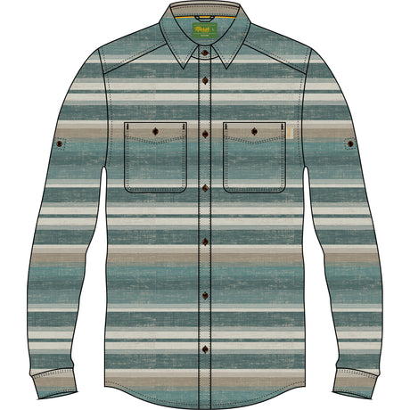 Marsh Wear Westerly Flannel Long Sleeve Button up Shirt