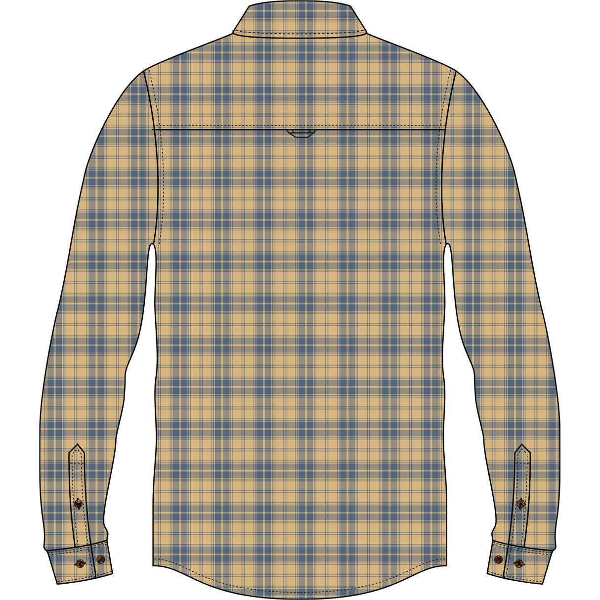 Marsh Wear Westerly Flannel Long Sleeve Button up Shirt