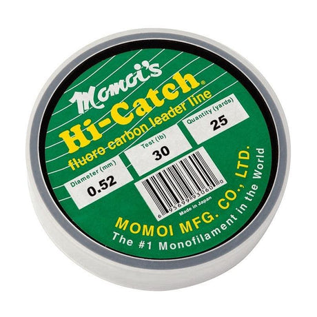 Momoi HI-CATCH Flourocarbon Leader 25yards