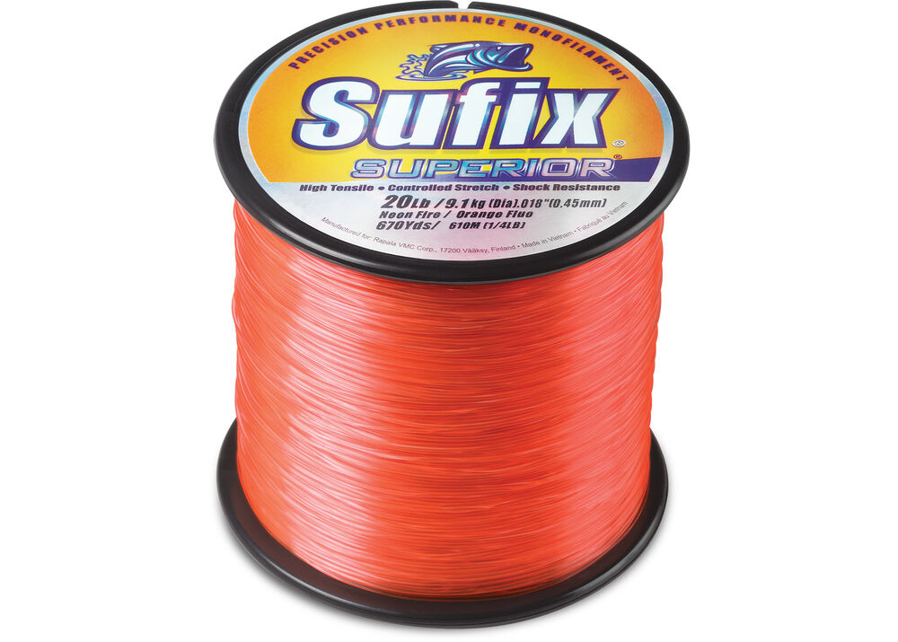 SUFIX Superior Monofilament 2.2LB Spool