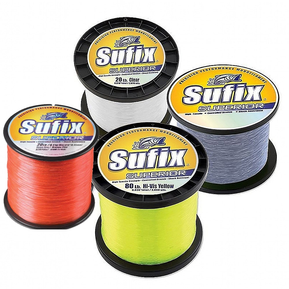 SUFIX Superior Monofilament-1 Lb. Spool - Buy 1 Get 1 Free or Buy 3 Get 4  Free from SUFIX - CHAOS Fishing