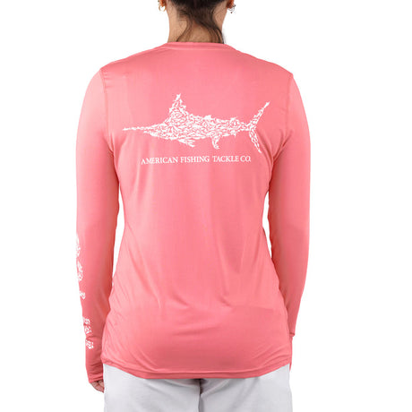 AFTCO Women's Jigfish Permormance Long Sleeve Shirt