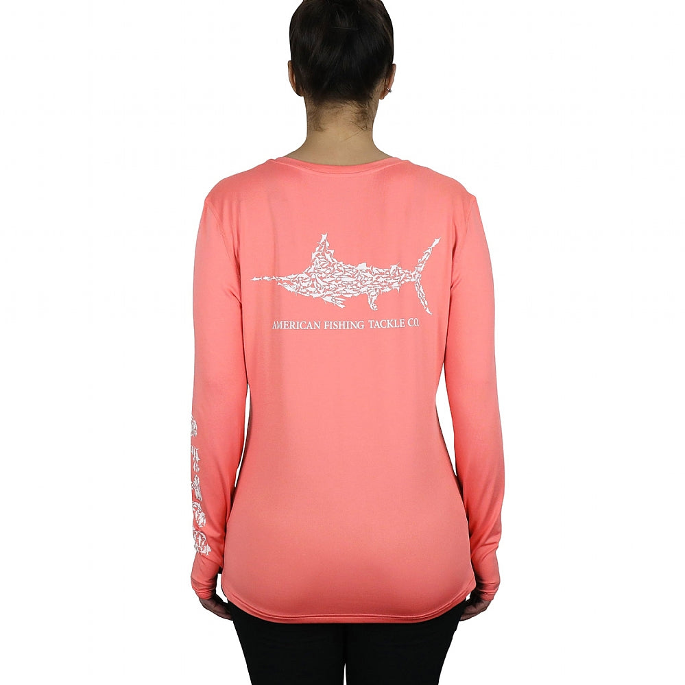 AFTCO Jigfish Womens Long Sleeve Shirt