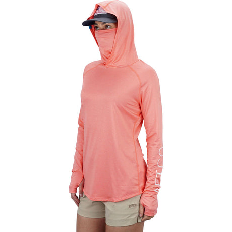 AFTCO Women's Yurei Air-O Mesh Hooded Performance Shirt