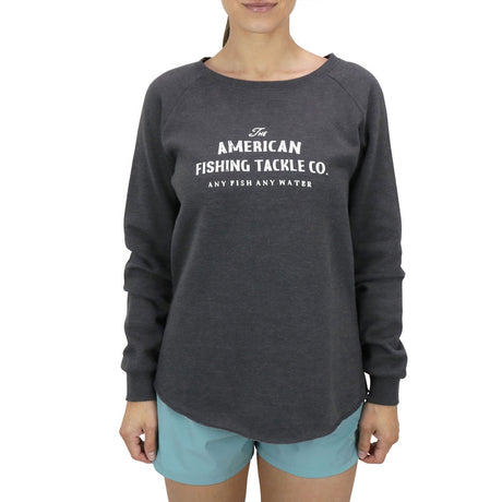 AFTCO Women's Whiskey Crewneck Fleece