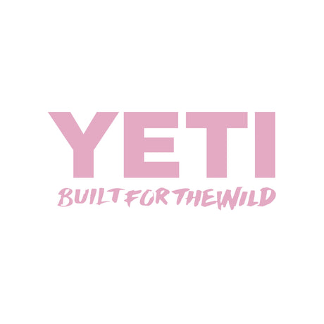 YETI Built for the Wild Window Decal