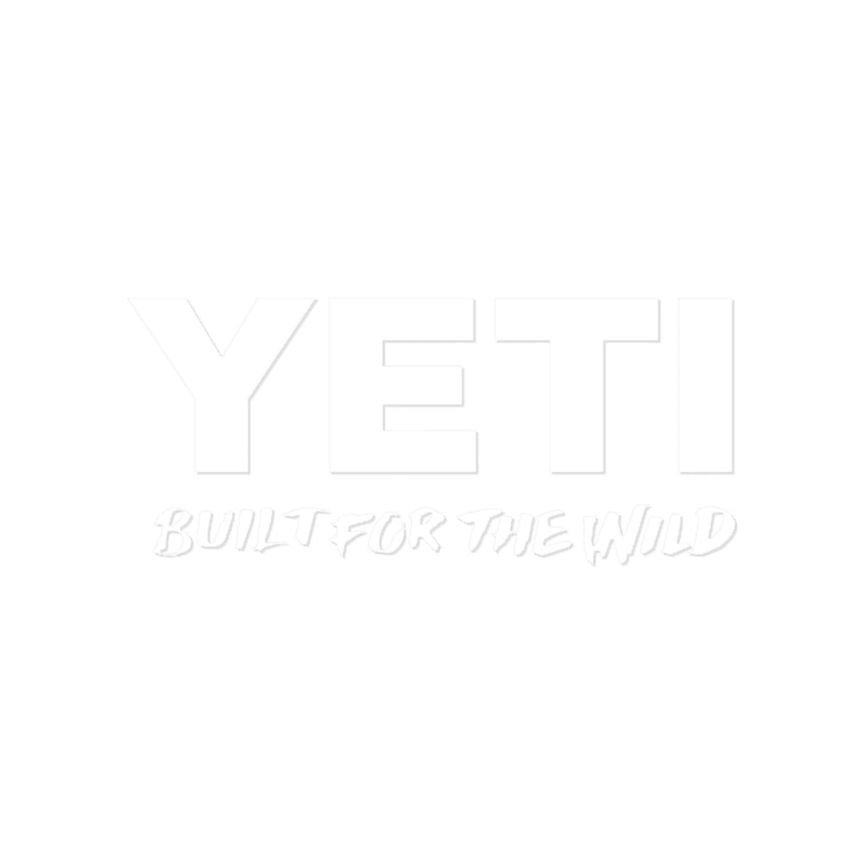 YETI Built for the Wild Window Decal