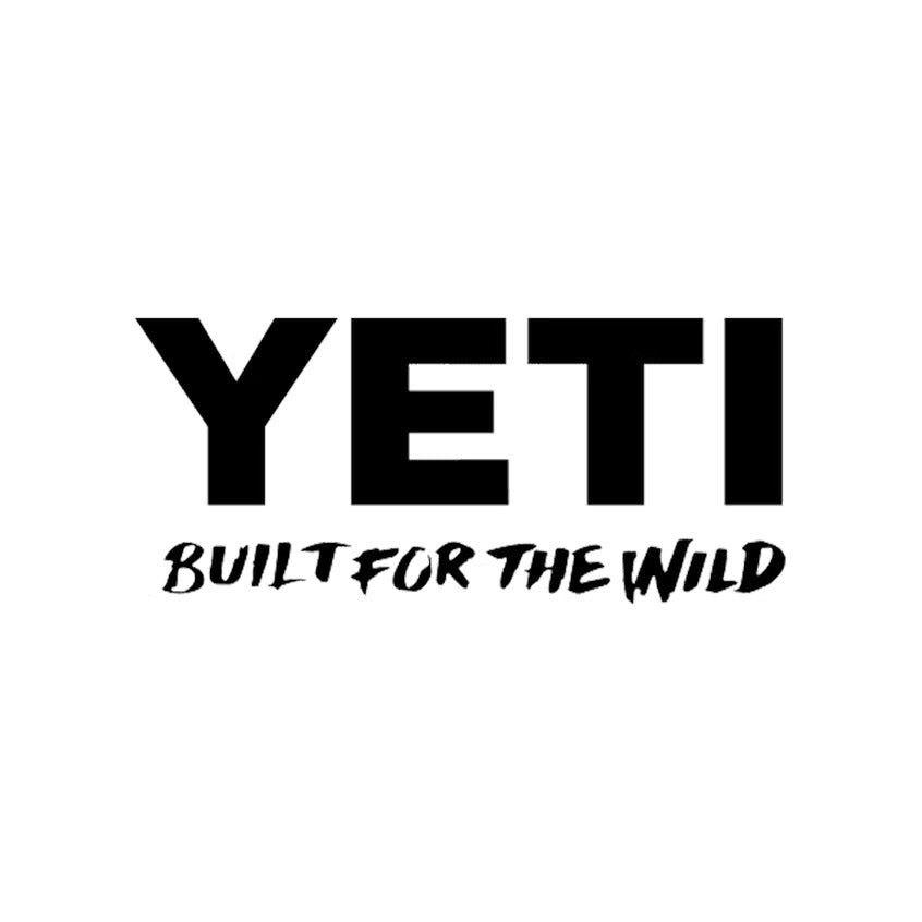 YETI Built for the Wild Window Decal