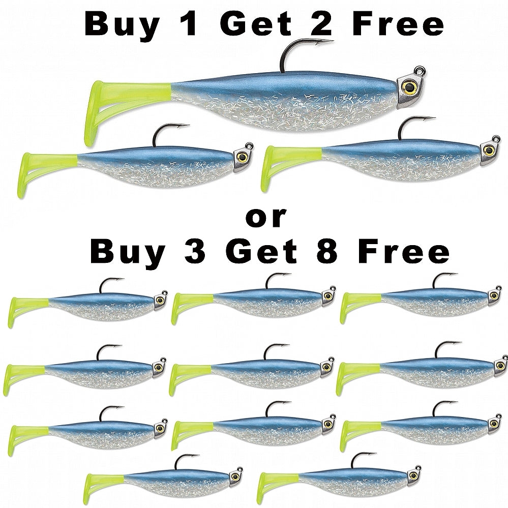 Storm Largo Shad Jig - 1-4oz - Buy 1 Get 2 Free and Buy 3 Get 8 Free