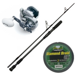 Buy Shimano TRINIDAD 16NA Reel with Momoi Diamond Braid Gen3 8X 300Yds and Get 50% OFF on Selected Rods